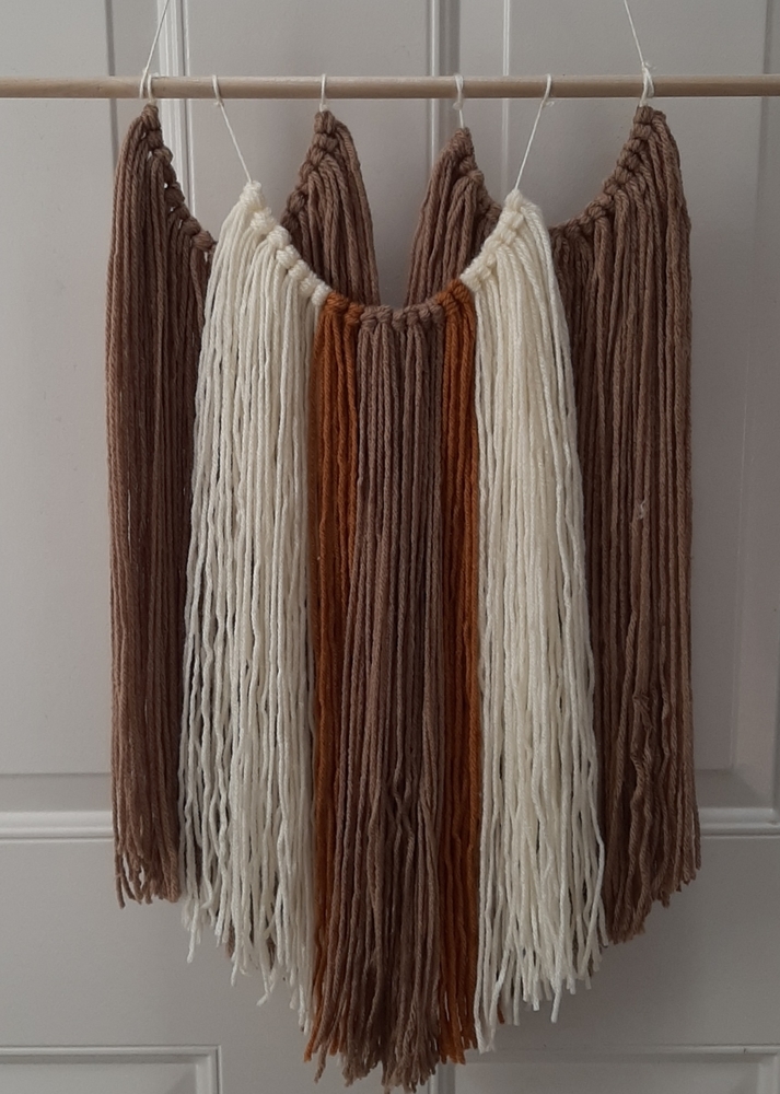 Boho Yarn Wall Hanging